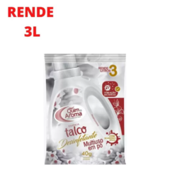 Desinfetante em Po Multiuso - Talco (40gr)