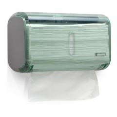 DISPENSER P/ PAPEL TOALHA INTERFOLHA COMPACTO URBAN- VERDE