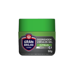 ODORIZADOR GEL P/ VEICULOS 50 GR CITRUS GRAN BRILHO