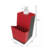 PORTA DETERGENTE CRIPPA(st) pe 358 - Preto e Vermelho - Tok Limp – A sua melhor opção em produtos e equipamentos para limpeza!