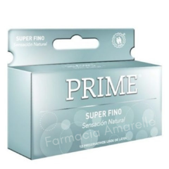 PRESERVATIVOS PRIME SUPER FINO x 12 UNIDADES