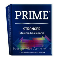 PRESERVATIVOS PRIME x3 - STRONGER