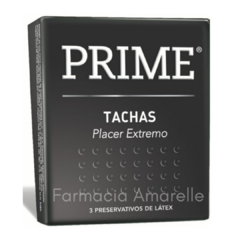 PRESERVATIVOS PRIME x3 - TACHAS