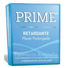 PRESERVATIVOS PRIME x3 - RETARDANTE