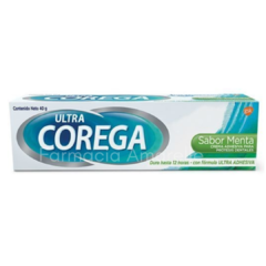 CREMA ADHESIVA PARA PROTESIS DENTAL COREGA- SABOR MENTA x 40gr.