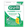 GUM FLOSSERS HILO DENTAL CON CABO - MENTA REFRESCANTE x 40U.