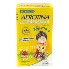 AEROTINA JARABE PEDIATRICO x 60ml