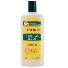 SHAMPOO CAPILATIS CON ARGAN - CABELLOS SECOS x 420ml.