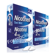 NICOTINELL - CHICLES DE NICOTINA 4 MG X 24 UNIDADES