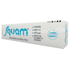 CREMA DENTAL - SQUAM CON EDS Y FLUOR x 120gr.