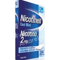 NICOTINELL - CHICLES DE NICOTINA 2 MG x24 UNIDADES