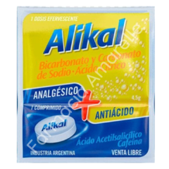 ALIKAL - SOBRE DOBLE ANALGESICO + ANTIACIDO