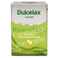 DULCOLAX LAXANTE - GRAGEAS GASTRORRESISTENTES x20