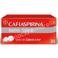 CAFIASPIRINA 500mg - x30 COMPRIMIDOS