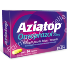 AZIATOP 20mg - CÁPSULAS x14 UNIDADES