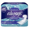 ALWAYS PROTECTORES DIARIOS - RESPIRABLE x 15U.