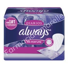 ALWAYS PROTECTORES DIARIOS - SIN PERFUME x15U.