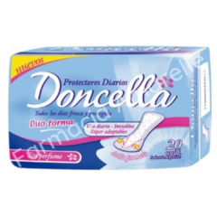 DONCELLA PROTECTORES DIARIOS - DUO FORMA SIN PERFUME x20 U.