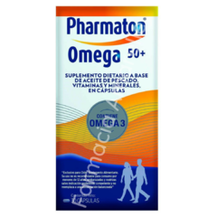 PHARMATON OMEGA 50+ - CÁPSULAS x30