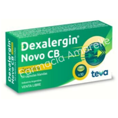 DEXALERGIN NOVO CB - CAPSULAS BLANDAS x10