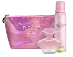 KIT CIEL FLOWER ROSE NECESSER ( EDP X50 + DEO X 123)