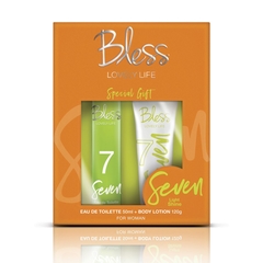KIT BLESS SPECIAL GIFT SEVEN (EDT X 50ML+ BODY LOTION X120ML)