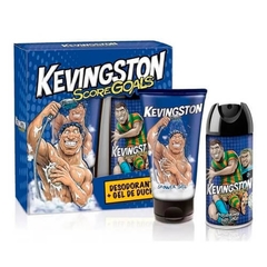 KEVINGSTON PACK SCORE GOALS AZUL (SHOWER GEL+DEO)