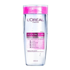 AGUA MICELAR LOREAL PARIS - LIMPIEZA 5 EN 1 x 200ml