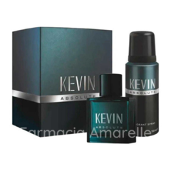 PACK FRAGANCIA KEVIN x 60ml. + DESODORANTE EN AEROSOL x 150ml.