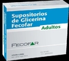 SUPOSITORIOS GLICERINA- ADULTO X 10 UNIDADES FECOFAR