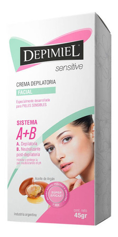 CREMA DEPILATORIA FACIAL - DEPIMIEL x 45gr.