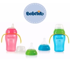 BABELITO- SET DE TRANSICIÓN ANTI DERRAME DE BIBERÓN O VASO 340ML