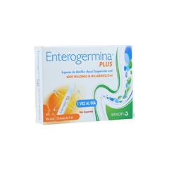 ENTEROGERMINA PLUS 5 FRASCOS X 5ML