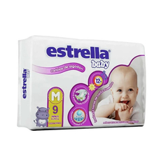 ESTRELLA BABY CARICIAS DE ALGODÓN- MEDIANO 9U