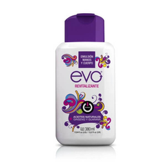 EVO - REVITALIZANTE EMULSION MANOS Y CUERPO x380 ml.