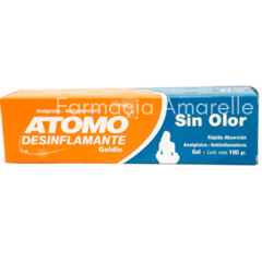 ATOMO DESINFLAMANTE S/OLOR GEL X100G