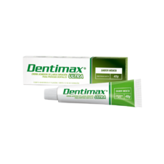 CREMA ADHESIVA DENTIMAX ULTRA - SABOR MENTA x 20gr.