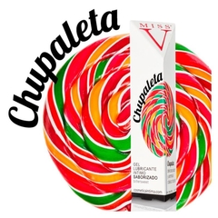 Gel lubricante intimo saborizado - MISS V CHUPALETA - Amarelle