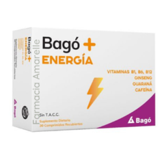 BAGO + ENERGIA COMPRIMIDOS X 30