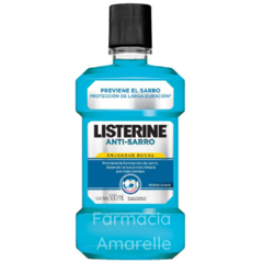 LISTERINE ANTI SARRO - FRASCO x 250