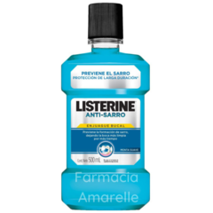 LISTERINE ANTI SARRO - FRASCO x 500ml