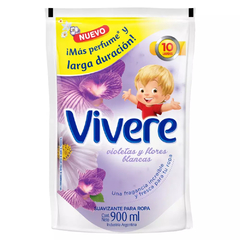 VIVERE VIOLETA Y FLORES BLANCAS 900ML