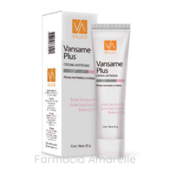 VANSAME PLUS CREMA SUAVIZANTE ANTIEDAD - PIELES NORMALES Y MIXTAS x 30gr.