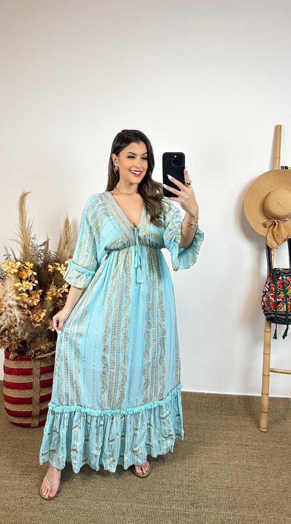 Modelo de cheap vestido indiano