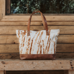 Tote Casa Florece - Oxido - comprar online