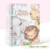 Livro do Bebê + Caderneta de Vacinação - Safari Menina Afetivo 04 na internet
