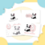 Livro do Bebê + Caderneta de Vacinação - Panda Menina Afetivo 03 - comprar online
