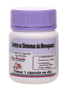 Fórmula Contra os Sintomas da Menopausa com 30 cápsulas - comprar online