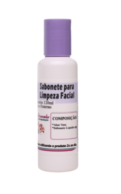 Sabonete para Limpeza Facial indicado para todos os tipos de pele com 120 ml - comprar online
