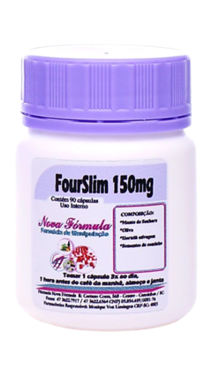 FourSlim 150mg com 90 cápsulas - comprar online